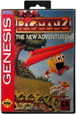 Pac-Man 2 The New Adventures - Sega Genesis
