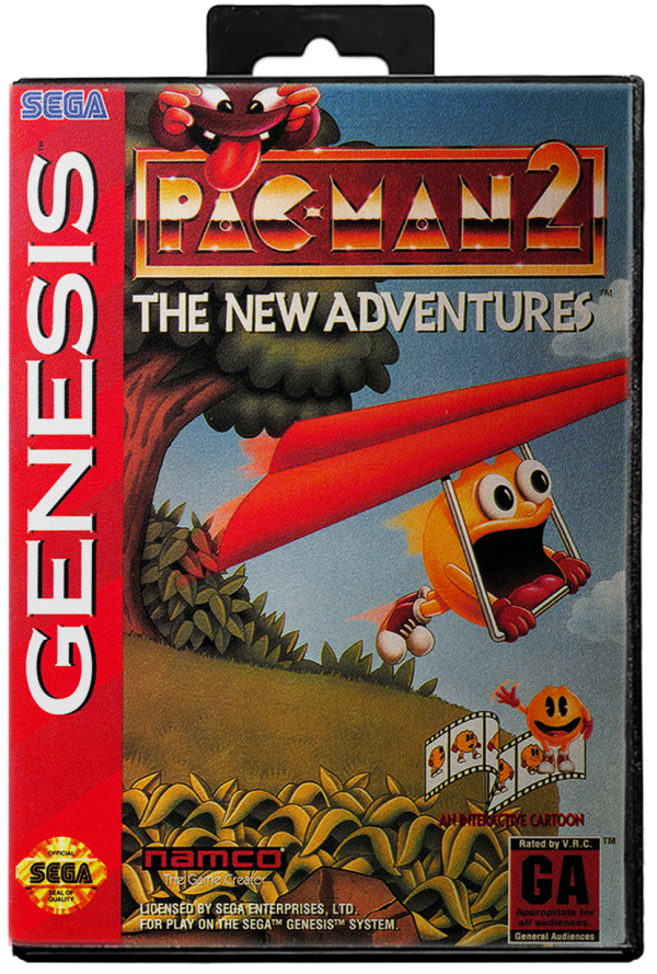 Pac-Man 2 The New Adventures - Sega Genesis