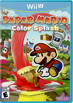 Paper Mario Color Splash - Nintendo Wii U