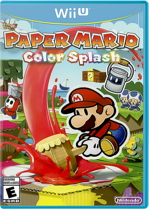 Paper Mario Color Splash - Nintendo Wii U