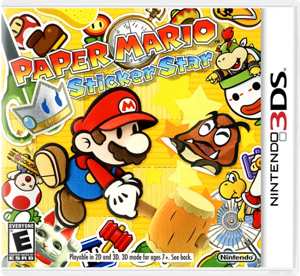 Paper Mario: Sticker Star - Nintendo 3ds