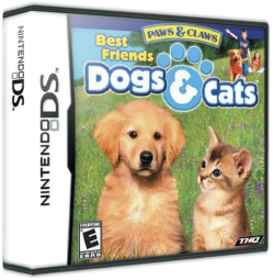 Paws and Claws Dogs and Cats Best Friends - Nintendo DS