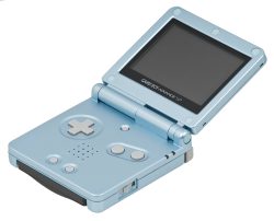 Nintendo Gameboy Advance SP 101 System - Pearl Blue