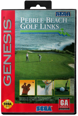 Pebble Beach Golf Links - Sega Genesis
