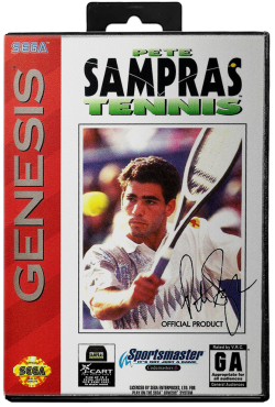 Pete Sampras Tennis - Sega Genesis