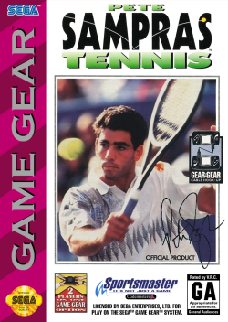 Pete Sampras Tennis- Sega Game Gear