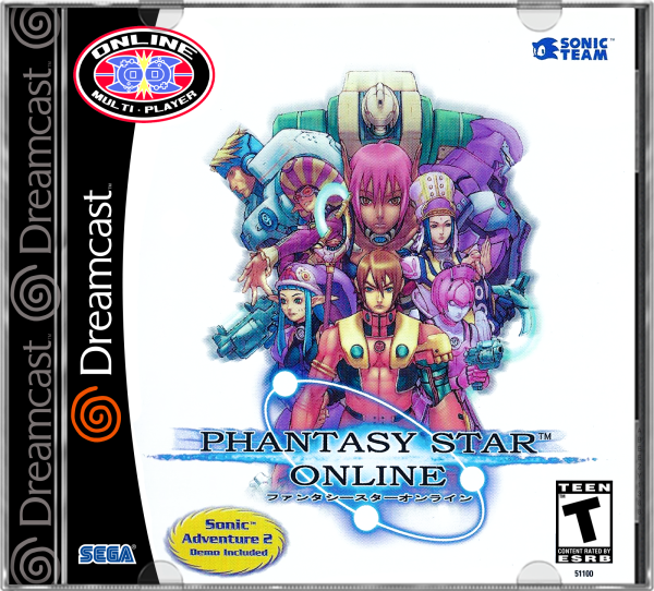 Phantasy Star Online - Sega Dreamcast