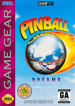 Pinball Dreams- Sega Game Gear