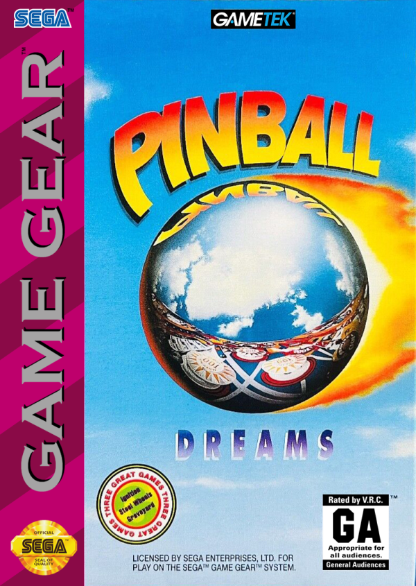 Pinball Dreams- Sega Game Gear