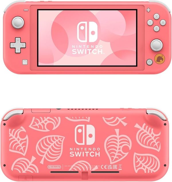 Nintendo Switch Lite System - Pink Animal Crossing Edition