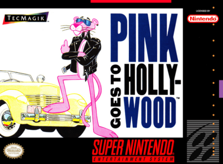Pink Goes to Hollywood - Super Nintendo