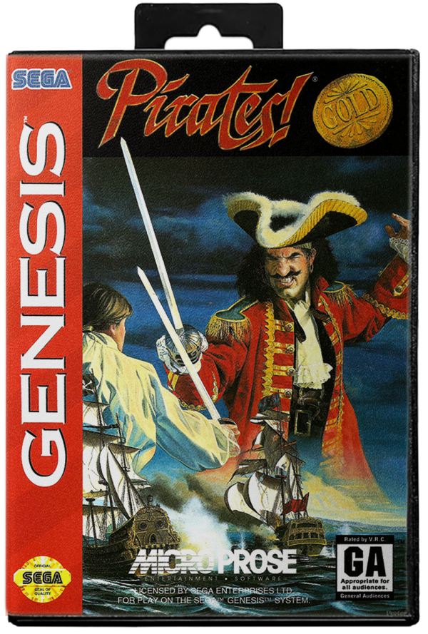 Pirates Gold - Sega Genesis