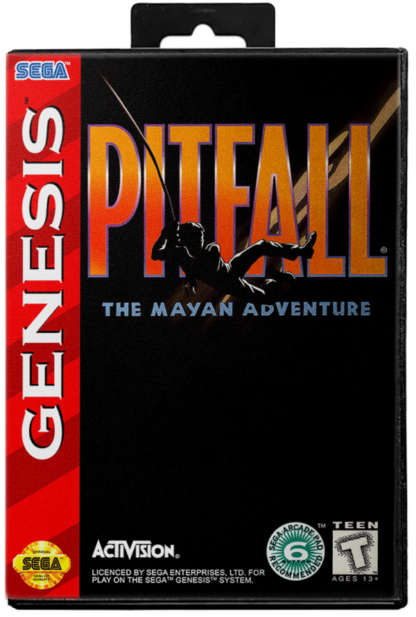 Pitfall Mayan Adventure - Sega Genesis