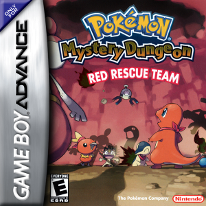 Pokemon Mystery Dungeon Red Rescue Team - Nintendo Gameboy Advance
