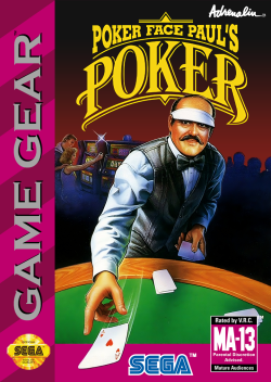 Poker Face Paul's Poker- Sega Game Gear