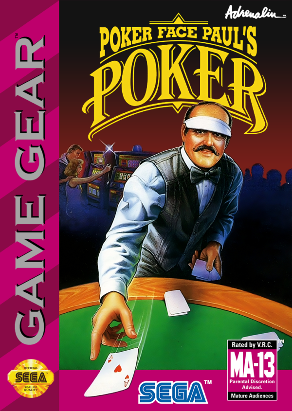 Poker Face Paul's Poker- Sega Game Gear