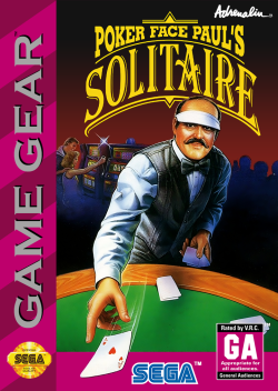 Poker Face Paul's Solitaire- Sega Game Gear