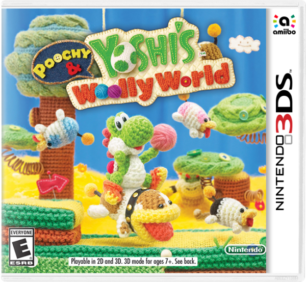 Poochy & Yoshi's Woolly World - Nintendo 3ds