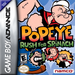 Popeye Rush for Spinach - Nintendo Gameboy Advance