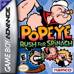 Popeye Rush for Spinach - Nintendo Gameboy Advance