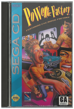 Power Factory: Featuring C+C Music Factory - Sega CD