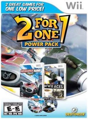 2 for 1 Power Pack WWII Aces & Indianapolis 500 Legends - Nintendo Wii