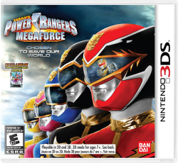 Power Rangers Super Megaforce - Nintendo 3ds
