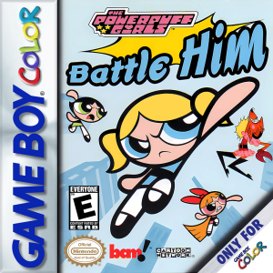Powerpuff Girls Battle Him - Nintendo Gameboy Color