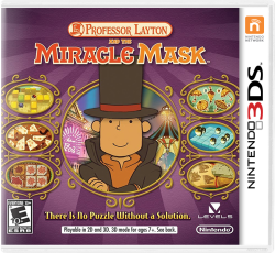 Professor Layton and The Miracle Mask - Nintendo 3ds