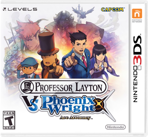Professor Layton vs. Phoenix Wright: Ace Attorney - Nintendo 3ds