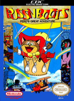 Puss n Boots Peros Great Adventure - Nintendo NES