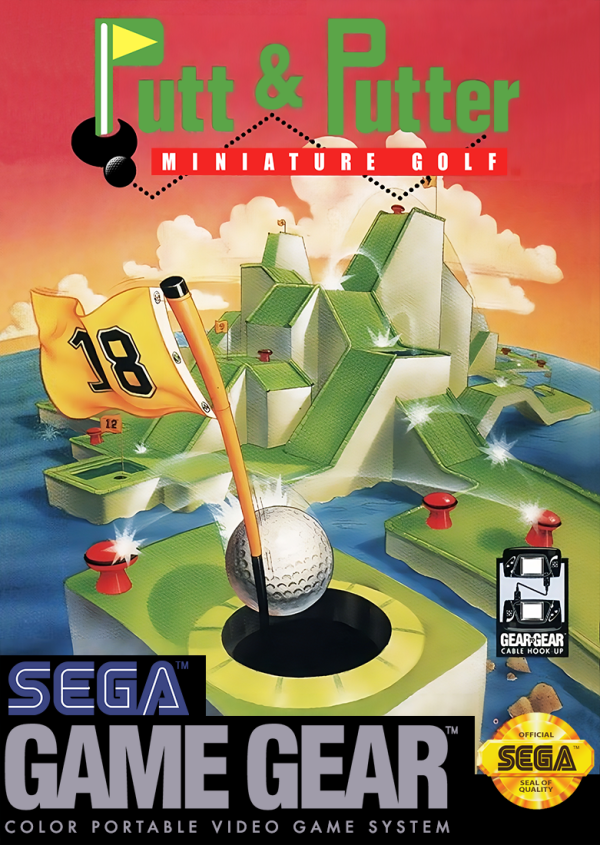 Putt and Putter Miniature Golf- Sega Game Gear