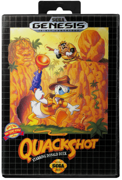 QuackShot Starring Donald Duck - Sega Genesis