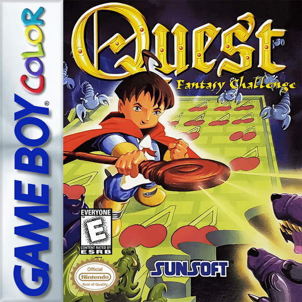Quest Fantasy Challenge - Nintendo Gameboy Color