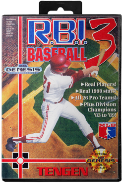 RBI Baseball 3 - Sega Genesis
