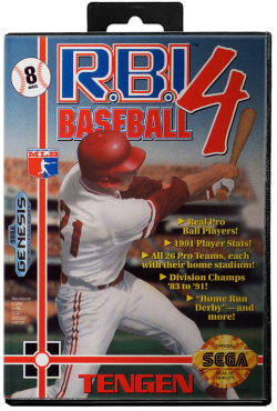 RBI Baseball 4 - Sega Genesis