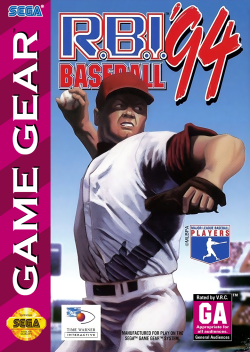 RBI Baseball 94- Sega Game Gear