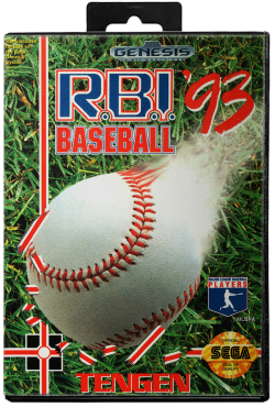 RBI Baseball 93 - Sega Genesis