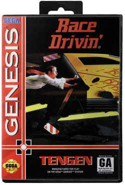 Race Drivin - Sega Genesis