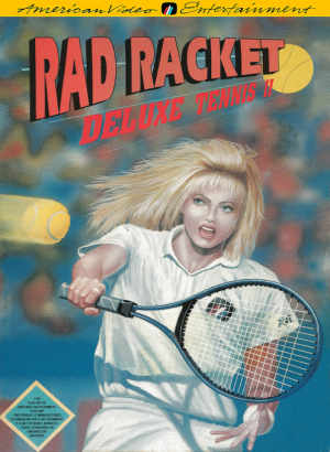Rad Racket Deluxe Tennis II - Nintendo NES
