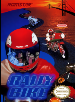 Rally Bike - Nintendo NES
