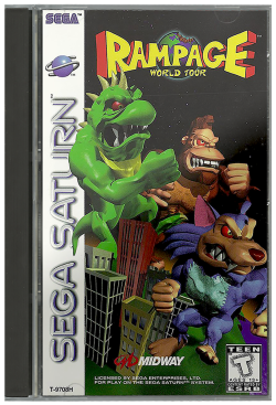 Rampage World Tour - Sega Saturn