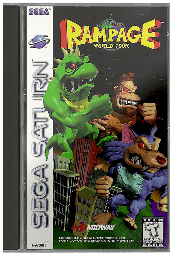 Rampage World Tour - Sega Saturn