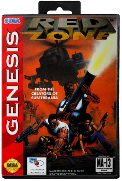 Red Zone - Sega Genesis