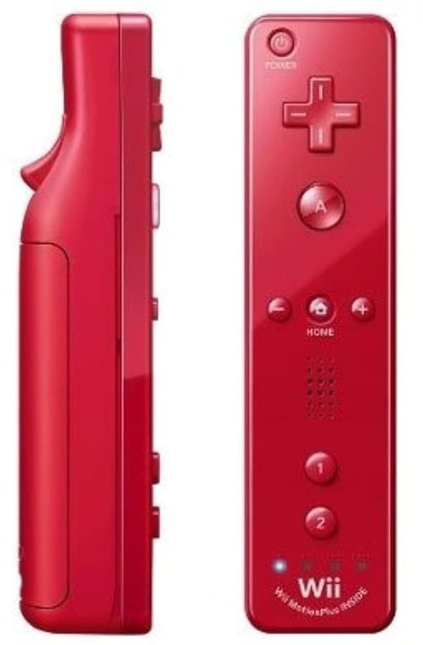 Nintendo Wii Motion Plus Remote Controller - Red