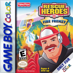 Rescue Heroes Fire Frenzy - Nintendo Gameboy Color