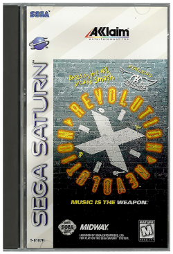 Revolution X - Sega Saturn