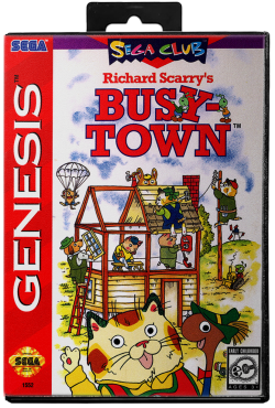 Richard Scarry's BusyTown - Sega Genesis