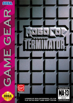 Robocop vs The Terminator- Sega Game Gear