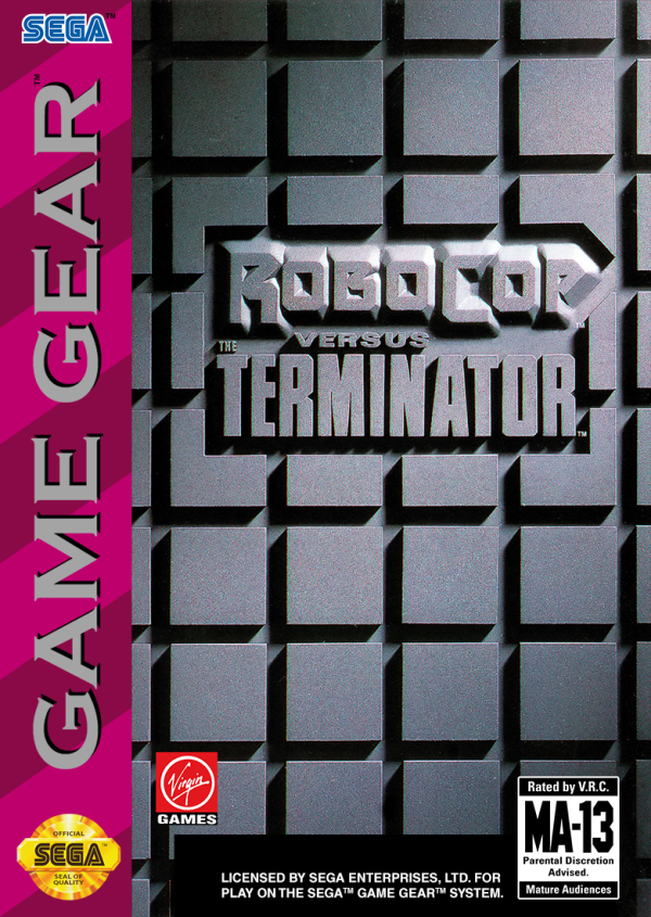 Robocop vs The Terminator- Sega Game Gear